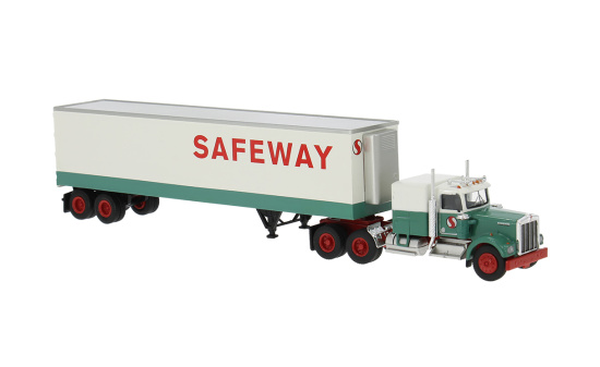 Brekina BRE86259 Kenworth W 900 Koffer-SZ - Safeway 1:87