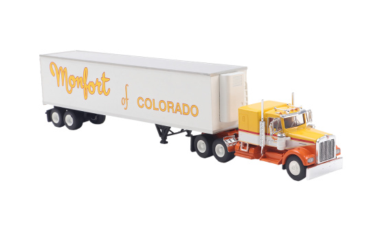Brekina BRE86256 Kenworth W 900 Koffer-SZ - Monfort 1:87