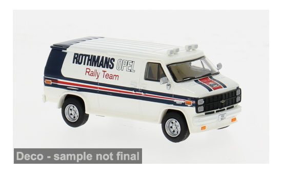 Brekina BRE18257 Chevrolet C 20 - Rothmans Rally Team 1:87