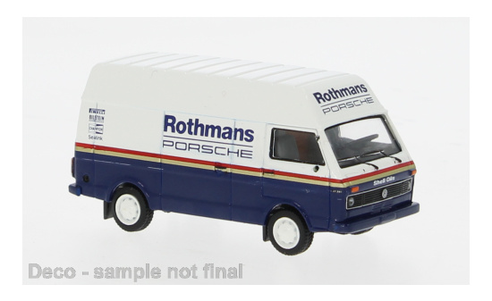 Brekina BRE34953 VW LT Hochraum-Kasten - Rothmans-Porsche 1:87