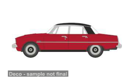 Oxford OXF76RP007 Rover P6 - rot , schwarz - Vorbestellung 1:76