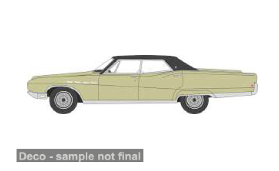 Oxford OXF87BE68001 Buick Electra 225 - gold , schwarz - Vorbestellung 1:87