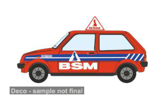 Oxford OXF76MET003 Austin Mini Metro - British School of Motoring - Vorbestellung 1:76