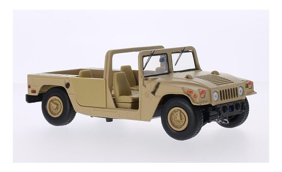 Motormax MOM73296 Hummer Humvee - beige (Matt) - Vorbestellung 1:24