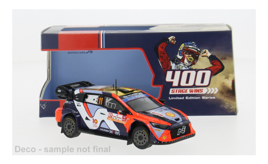 IXO IXORAM943.22 Hyundai i20 N Rally1 - Rallye Polen - T.Neuville - M.Wydaeghe - Vorbestellung 1:43