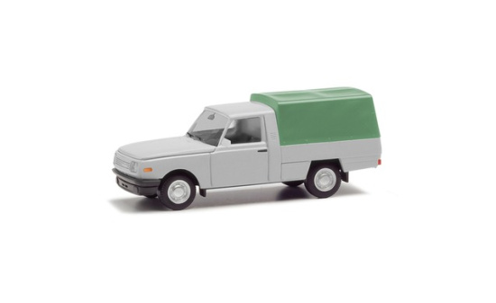 Herpa 420921-002 Wartburg 353 Trans '85 mit Plane, lichtgrau - Vorbestellung 1:87