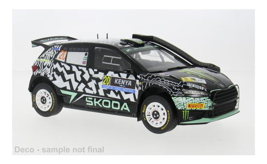 IXO IXO18RMC222.22 Skoda Fabia Rally2 - Safari Rallye Kenia - O.Solberg - E.Edmondson - Vorbestellung 1:18