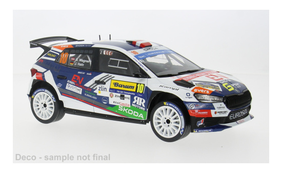 IXO IXO18RMC221.22 Skoda Fabia Rally2 - Barum Rally - S.Wagner - J.Hain - Vorbestellung 1:18