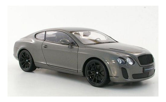 Welly WEL18038gr Bentley Continental Supersports - grau (Metallic) 1:18