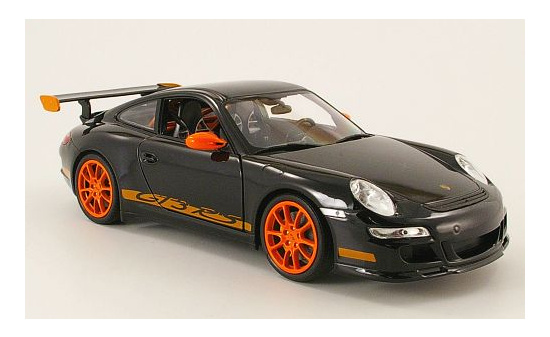 Welly WEL18015sw Porsche 911 GT3 RS (997), schwarz 1:18