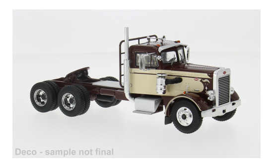 IXO IXOTR226.22 Peterbilt 281 - dunkelbraun , beige - Vorbestellung 1:43