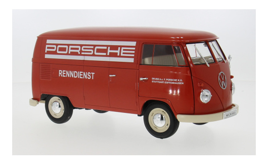 Welly WEL18053TDA VW Bulli T1 - Porsche Renndienst 1:18