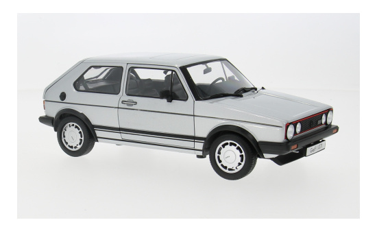 Welly WEL18039SILVER VW Golf I GTI - silber 1:18