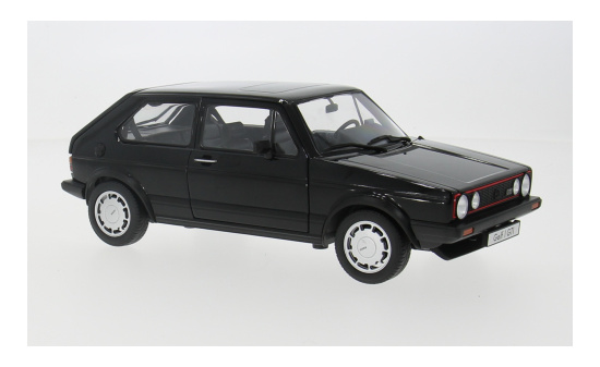 Welly WEL18039BLACK VW Golf I GTI - schwarz 1:18