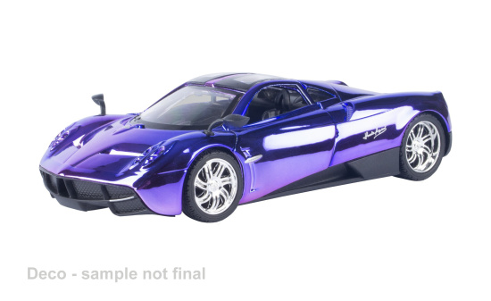 Motormax MOM79084MET.-PURPLE Pagani Huayra - violett (Metallic) - Vorbestellung 1:24