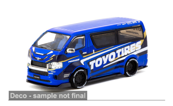 Tarmac TART64-038-TOYO Toyota Hiace Widebody - Toyo Tires - Vorbestellung 1:64