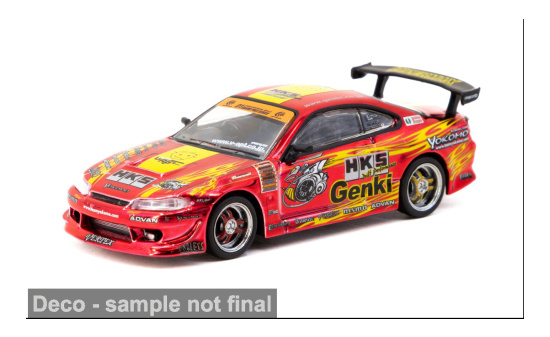 Tarmac TART64G-023-HKSRC Nissan Silvia RS-2 - HKS - Vorbestellung 1:64