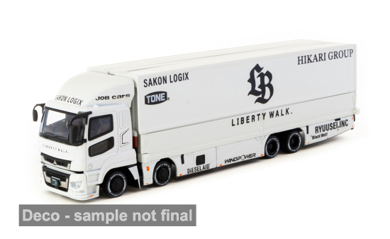 Tarmac TART64T-TL001-LBW Mitsubishi Fuso Super Great - Liberty Walk - Vorbestellung 1:64