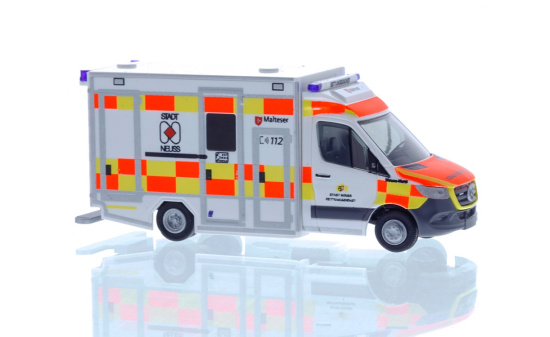 Rietze 76163 GSF RTW`18 Malteser Rettungsdienst Neuss, 1:87 1:87