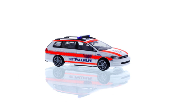 Rietze 53327 Volkswagen Golf 7 DRK KV Karlsruhe Notfallhilfe, 1:87 1:87