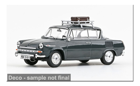 Abrex ABR143AU-721CD Skoda 1100MBX - dunkelgrau 1:43