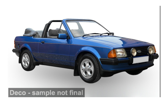 Sun Star SUN4988R Ford Escort XR3i - blau - Vorbestellung 1:18