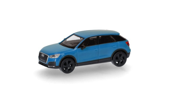 Herpa 028677-003 Audi Q2, turboblau - Vorbestellung 1:87