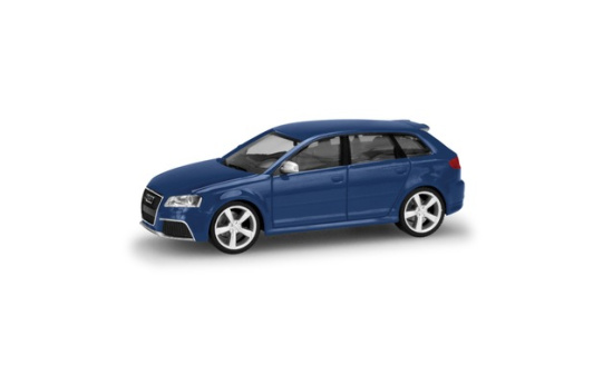 Herpa 034876-003 Audi RS3 Sportback, sepangblau perleffekt - Vorbestellung 1:87