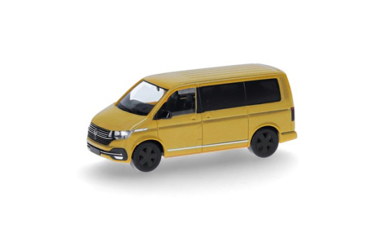 Herpa 096782-003 Volkswagen (VW) T6.1 Caravelle, Grape Yellow - Vorbestellung 1:87