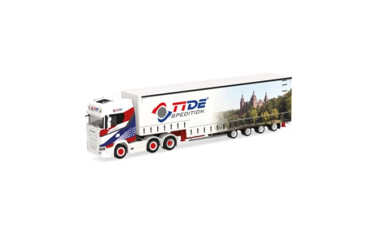 Herpa 319645 Scania CS 20 HD (6x2) Volumen-Sattelzug 