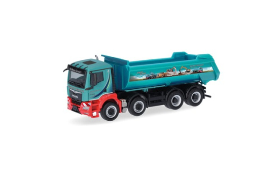 Herpa 319676 MAN TGS NN Meiller Kipper-LKW 4achs 