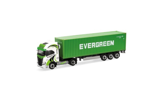 Herpa 319942 Iveco S-Way LNG 40ft. Container-Sattelzug 