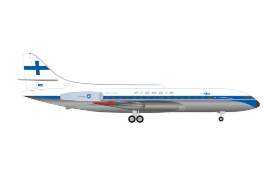 Herpa 538510 Finnair Sud Aviation Caravelle - OH-LEA - Vorbestellung 1:500