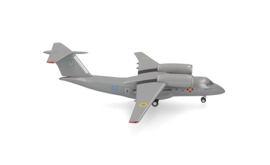 Herpa 573627 Ukraine National Guard Antonov AN-72 - 02 blue - Vorbestellung 1:200