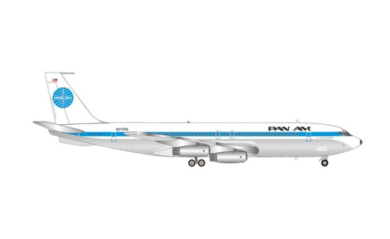 Herpa 573696 Pan Am Boeing 707-320 - N717PA 