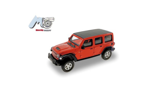 Micro City 87MC000011 MicroCity: Jeep Wrangler, rot (ab 2017) - Vorbestellung 1:87