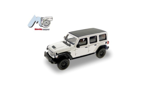 Micro City 87MC000012 MicroCity: Jeep Wrangler, weiß (ab 2017) - Vorbestellung 1:87