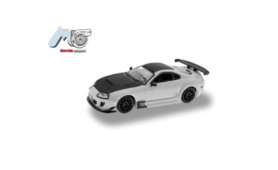 Micro City 87MC000017 MicroCity: Toyota Supra, silber (1993-2002) - Vorbestellung 1:87
