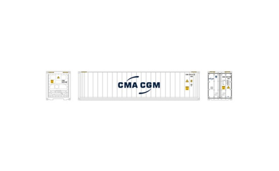 Herpa 960267 40ft Reefer Highcube Container 