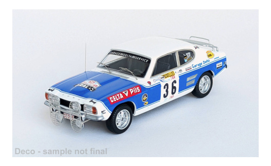 Trofeu TRODSN-291 Ford Capri - Rally Tap - R.Blomme - A.Gianfaldone 1:43