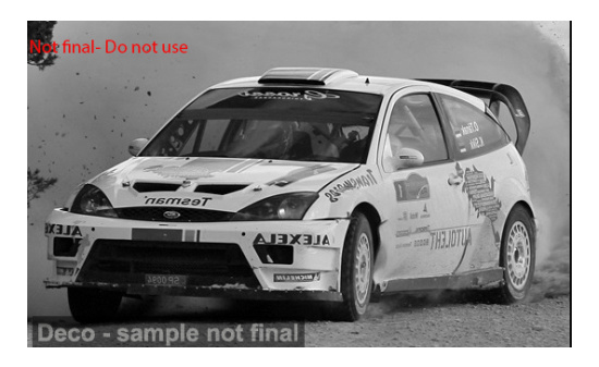 Sun Star SUN43317 Ford Focus RS WRC03 - Saaremaa Rally - O.Tänak - K.Sikk - Vorbestellung 1:43