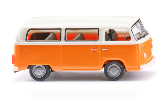 Wiking 031802 VW T2b Bus - orange/weiß 1:87