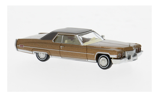 Brekina BRE18130 Cadillac Coupe deVille - braun (Metallic) , dunkelbraun - Vorbestellung 1:87