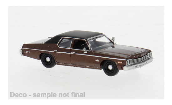 Brekina BRE18152 Dodge Monaco - kupfer (Metallic) , schwarz - Vorbestellung 1:87