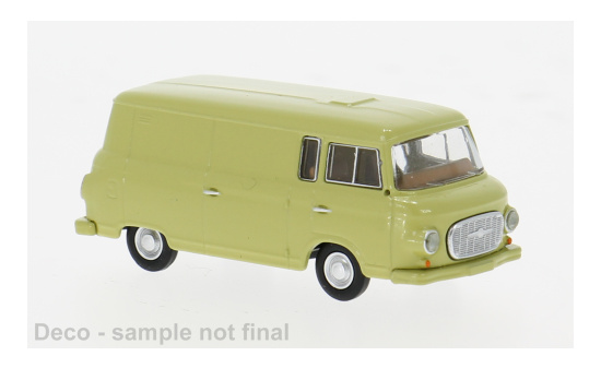 Brekina BRE30123 Barkas B 1000 Kasten - hellbeige - Vorbestellung 1:87
