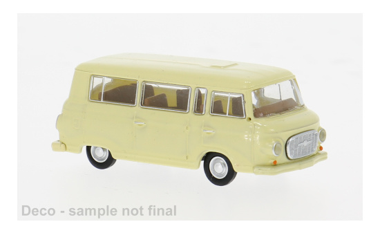 Brekina BRE30043 Barkas B 1000 Bus - beige - Vorbestellung 1:87