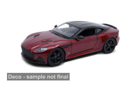 Welly WEL24131RED Aston Martin DBS - rot , schwarz - Vorbestellung 1:24