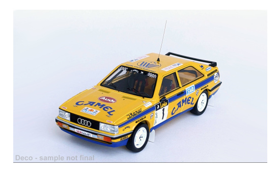 Trofeu TRODSN-298 Audi quattro - Rallye Algarve - A.Ferjancz - J.Tandari - Vorbestellung 1:43