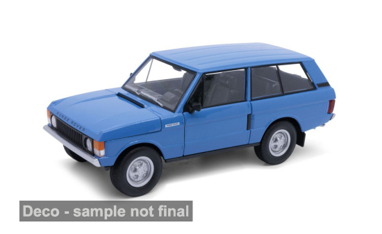 Welly WEL24128LIGHTBLUE Land Rover Ranger Rover - hellblau - Vorbestellung 1:24