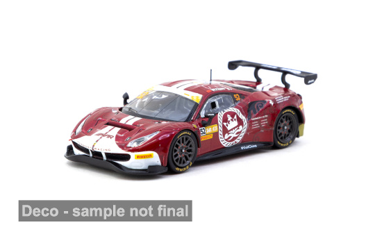 Tarmac TART64-072-23MGP52 Ferrari 488 GT3 - Macau GT Cup - Weian Chen - Vorbestellung 1:64